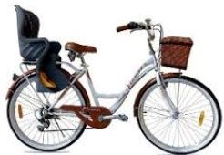 Bicicleta porta bebe c-m en alquiler